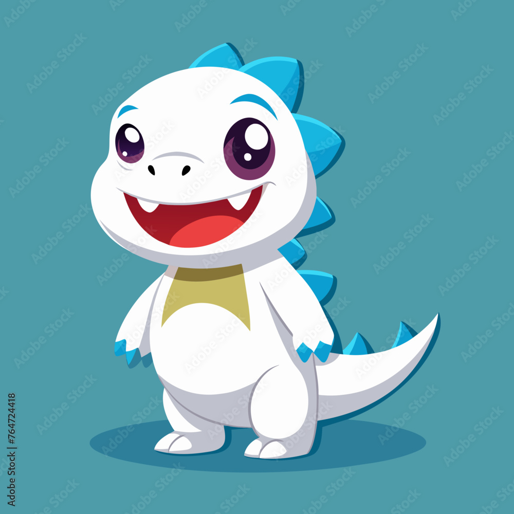 Fototapeta premium Cute Dinosour cartoon