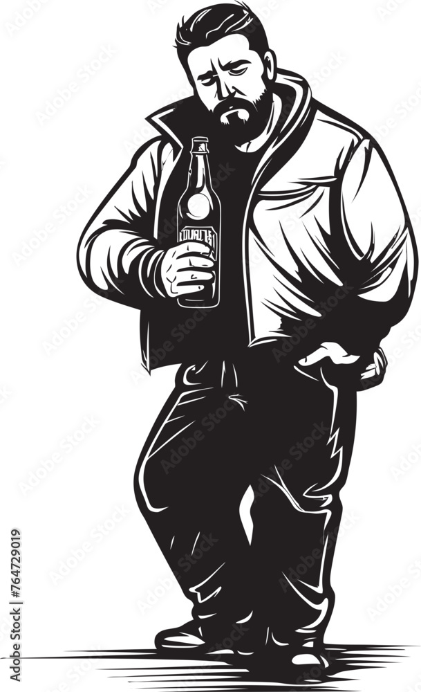 Sloshed Hug Vector Design with Drunken Man Embracing Alcohol Bottle Icon Liquor Love Drunken Man Vector Graphics with Embraced Alcohol Bottle Sloshed Hug Vector Design with Drunken Man Embracing Alcohol Bottle Icon Liquor Love Drunken Man Vector Graphics with Embraced Alcohol Bottle