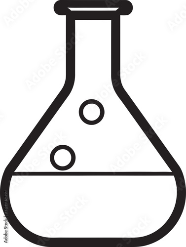 Lab Perfection Erlenmeyer Flask Vector Graphics and Logo Compilation Flask Finesse Erlenmeyer Bottle Vector Design and Icon Assortment