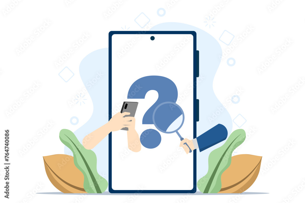 frequently asked questions concept. customer service, contact us, FAQ concept for landing page, mobile app, web banner, infographic, vector template flat illustration on white background. frequently asked questions concept. customer service, contact us, FAQ concept for landing page, mobile app, web banner, infographic, vector template flat illustration on white background.