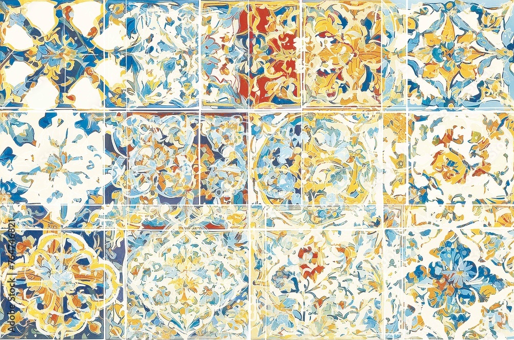 design géométrique for background and tile and texture and pepper