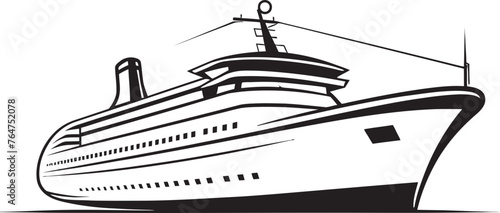 Rhythmic Rudder Vector Ship Design for Musicians Serenade Schooner Musician Artist Ship Emblematic Design