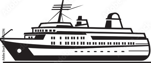 Harmony Helm Ship Icon Reflecting Musicians Artistry Rhythmic Routes Vector Ship Design for Musicians
