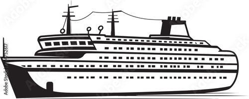 Songwave Sails Ship Logo Embodied with Musicians Touch Melody Mariner Musical Artist Ship Emblematic Design