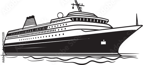 Serenade Schooner Musician Artist Ship Graphic Crescendo Cruiser Ship Emblem for Musicians