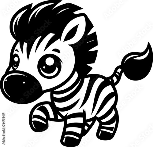 Zippy Zebra Cartoon icon 12