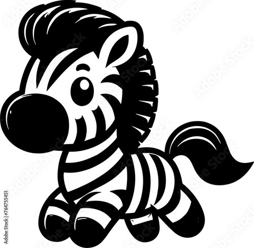 Zippy Zebra Cartoon icon 4