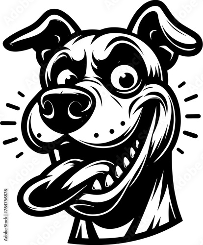 Zany Pit bull Cartoon icon 9
