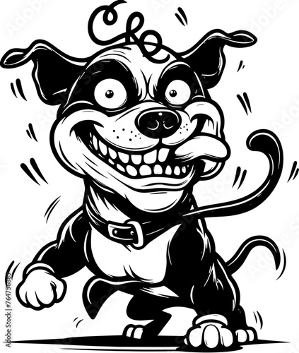 Zany Pit bull Cartoon icon 6