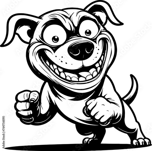 Zany Pit bull Cartoon icon 7