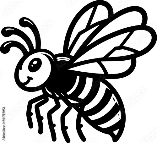 Wiggly Wasp Cartoon icon 7 © Erum