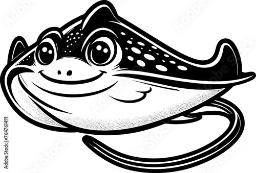 Snazzy Stingray Cartoon icon 3