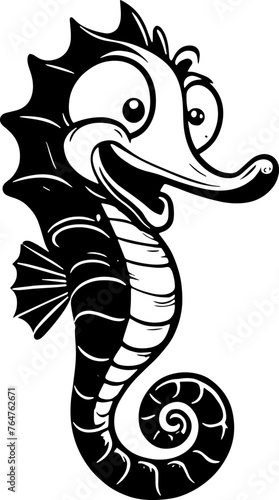 Silly Seahorse Cartoon icon 3