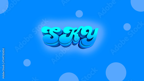 TEXT SKY, BACKGROUND