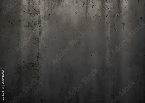 Grunge metal wall texture background, suitable for Halloween theme background, old cracks in cement, dusty old film effect texture, horror concrete imitation facade wall, generative AI 