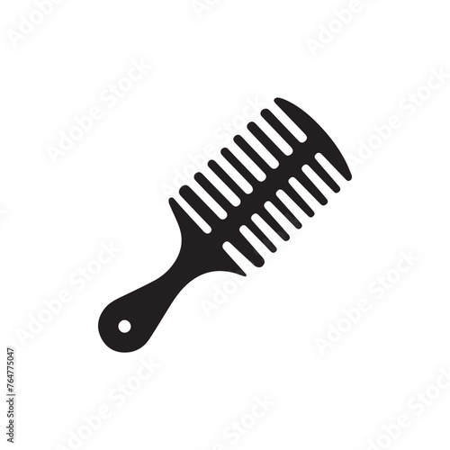 Hair comb icon 