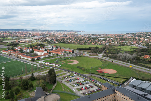 Vistas desde la Laboral de Gijón
