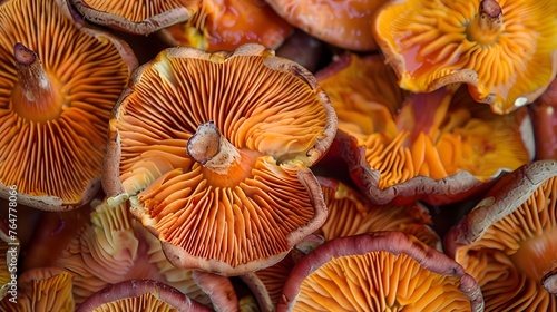 Vibrant Mala Mushrooms Showcase Nature's Earthy Spice