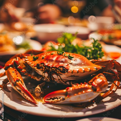 nice sea food, crab, crab cuisine, sea food lovers, red crab, lobster, Cafe sea food, white meat lovers, fresh crab, tasty crab, delicious crab, crab chelae, restaurant sea food photo