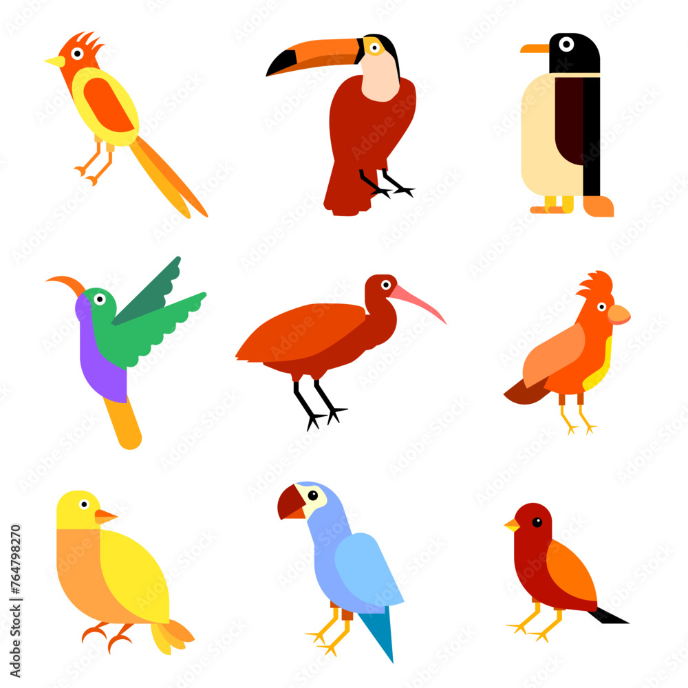 llustration vector graphic bird flat illustration for logo, icon, element, template, design, etc llustration vector graphic bird flat illustration for logo, icon, element, template, design, etc