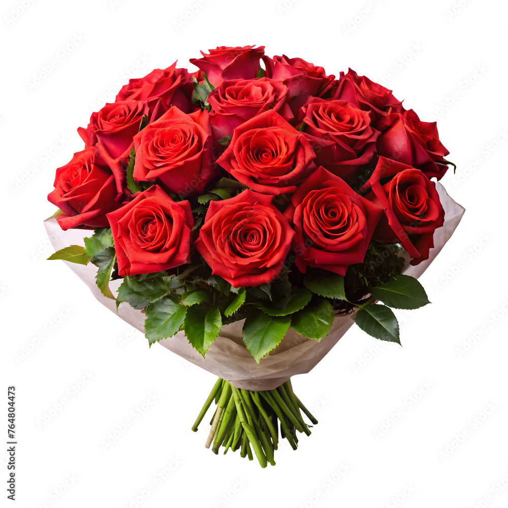 A Bouquet Of Crimson Roses A Bouquet Of Crimson Roses