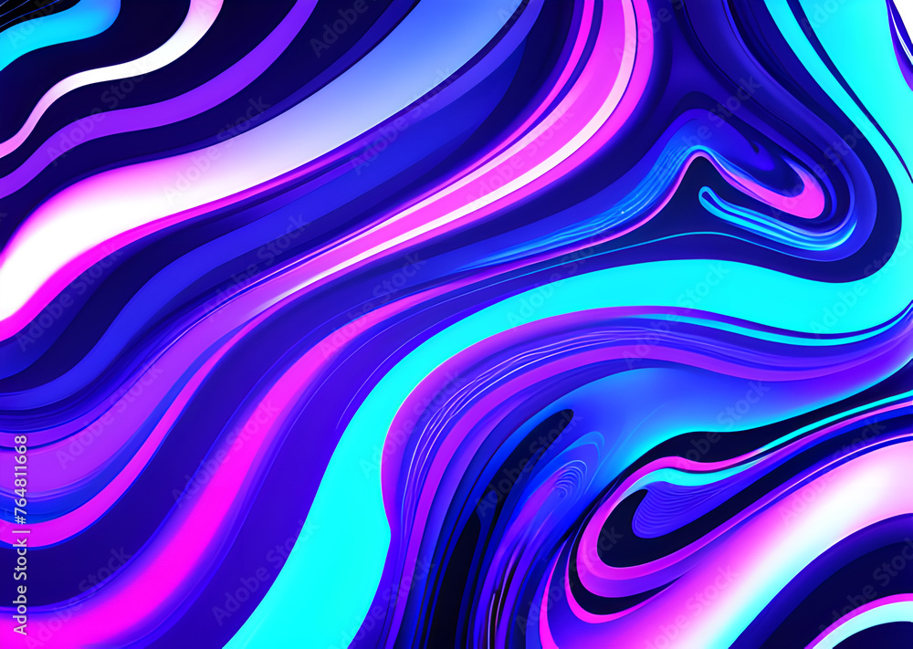 Bright poster, fashionable restro style, wavy multi-colored, beautiful wide format, 60s, 70s, 80s, colorful watercolor background for poster or brochure cover design, Generative AI Bright poster, fashionable restro style, wavy multi-colored, beautiful wide format, 60s, 70s, 80s, colorful watercolor background for poster or brochure cover design, Generative AI