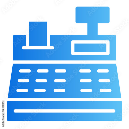 cashier gradient icon