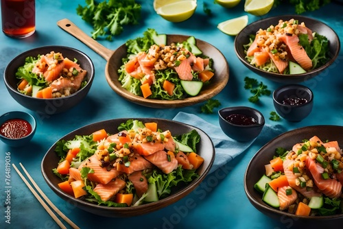 salmon poke salad