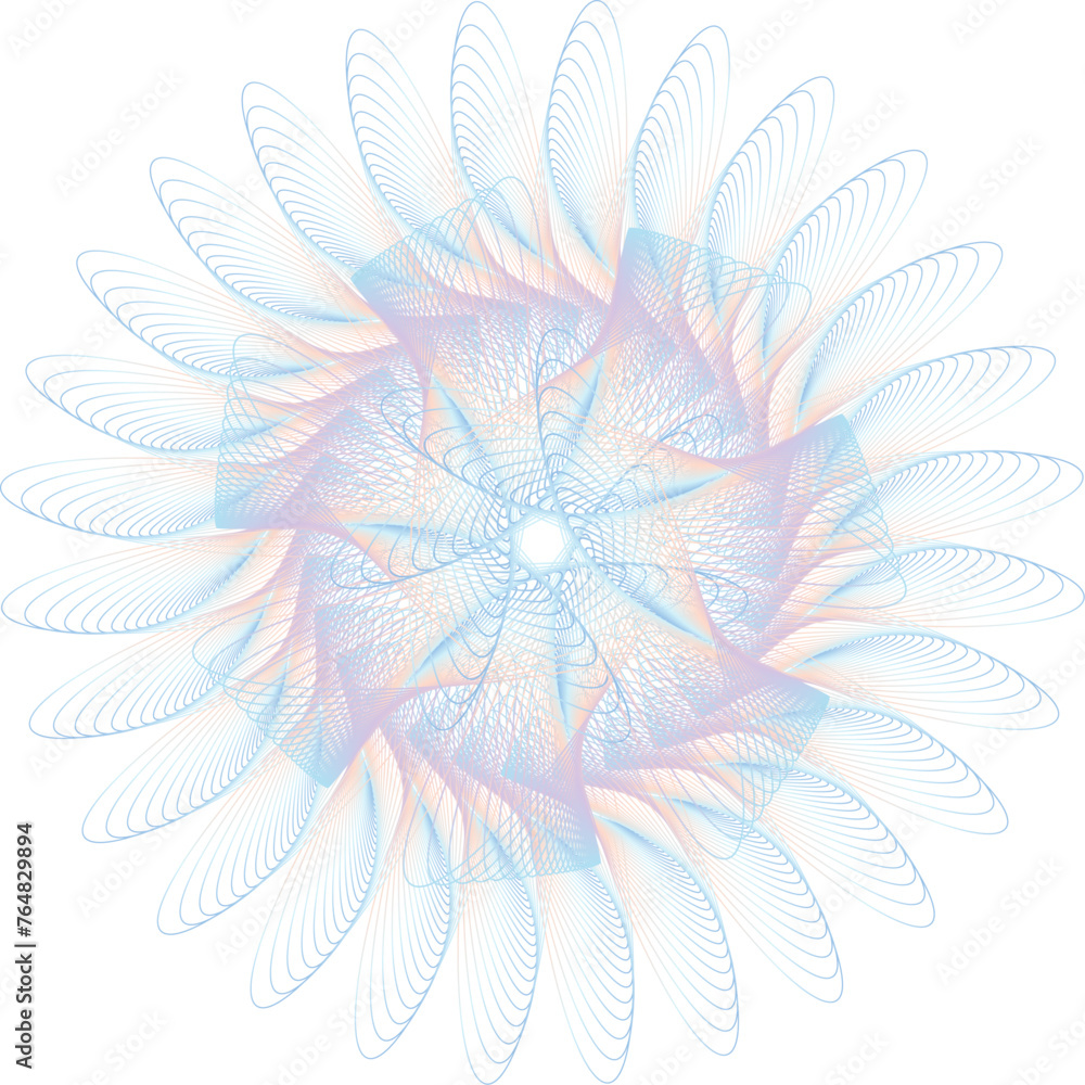 Abstract background with guilloche lines pattern. Pearl color vector template. Luxury design useful for certificate, diploma, official document, formal paper, banner Abstract background with guilloche lines pattern. Pearl color vector template. Luxury design useful for certificate, diploma, official document, formal paper, banner
