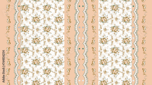 Digital And Textile Design Pattern