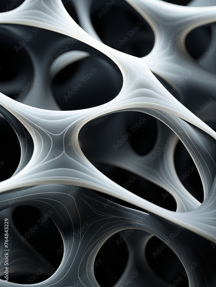 Abstract Monochrome Flowing Lines and Curves Design
Abstract Monochrome Flowing Lines and Curves Design