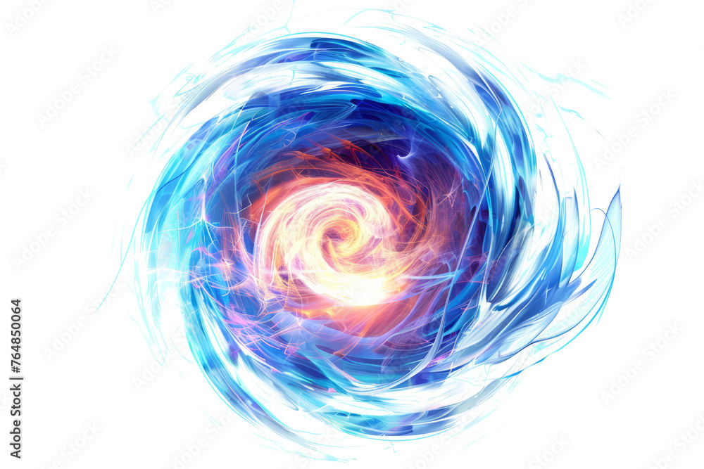 Dimension with swirling vortexes of magical energy spell effects. Dimension with swirling vortexes of magical energy spell effects.