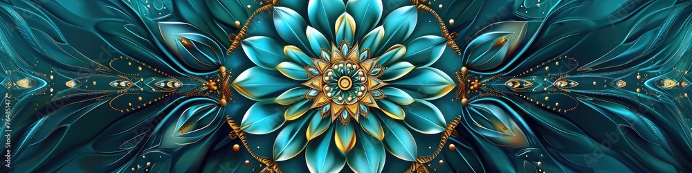 an enchanting mandala against a deep teal backdrop, showcasing the precise details and soothing colors with exceptional clarity. an enchanting mandala against a deep teal backdrop, showcasing the precise details and soothing colors with exceptional clarity.