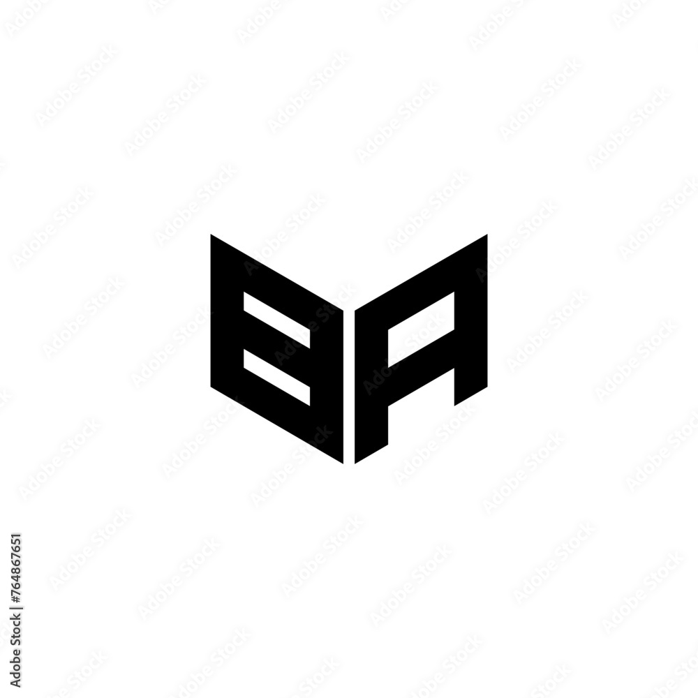 BA letter logo design with white background in illustrator. Vector logo, calligraphy designs for logo, Poster, Invitation, etc. BA letter logo design with white background in illustrator. Vector logo, calligraphy designs for logo, Poster, Invitation, etc.