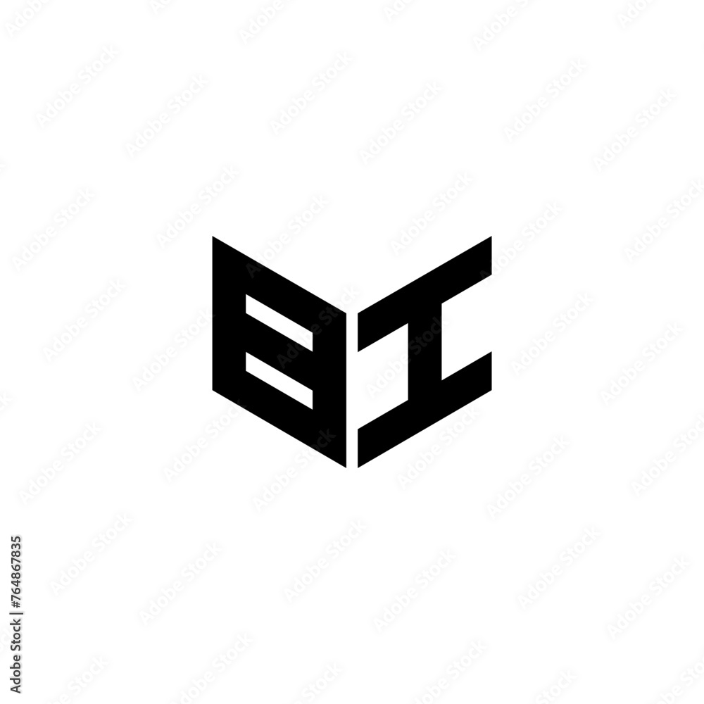BI letter logo design with white background in illustrator. Vector logo, calligraphy designs for logo, Poster, Invitation, etc. BI letter logo design with white background in illustrator. Vector logo, calligraphy designs for logo, Poster, Invitation, etc.