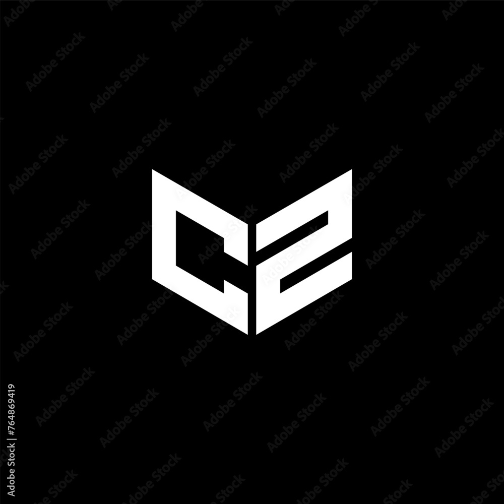 CZ letter logo design with black background in illustrator. Vector logo, calligraphy designs for logo, Poster, Invitation, etc. CZ letter logo design with black background in illustrator. Vector logo, calligraphy designs for logo, Poster, Invitation, etc.