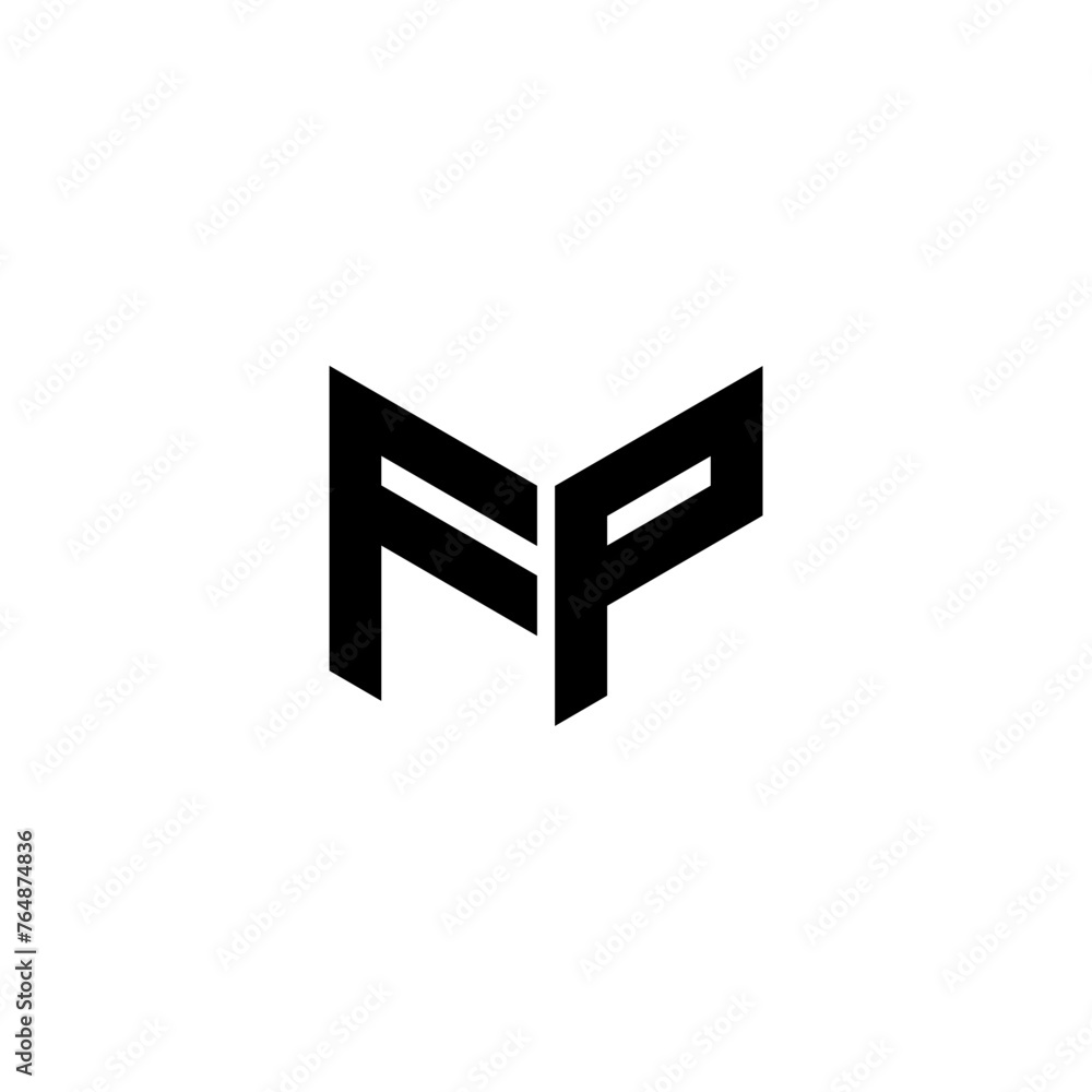 FP letter logo design with white background in illustrator. Vector logo, calligraphy designs for logo, Poster, Invitation, etc. FP letter logo design with white background in illustrator. Vector logo, calligraphy designs for logo, Poster, Invitation, etc.
