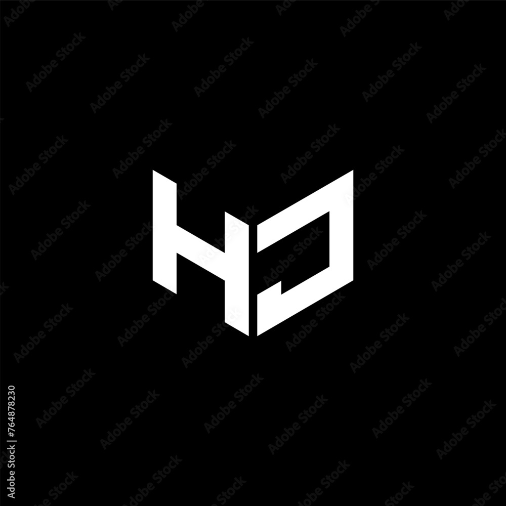 HJ letter logo design with black background in illustrator. Vector logo, calligraphy designs for logo, Poster, Invitation, etc. HJ letter logo design with black background in illustrator. Vector logo, calligraphy designs for logo, Poster, Invitation, etc.