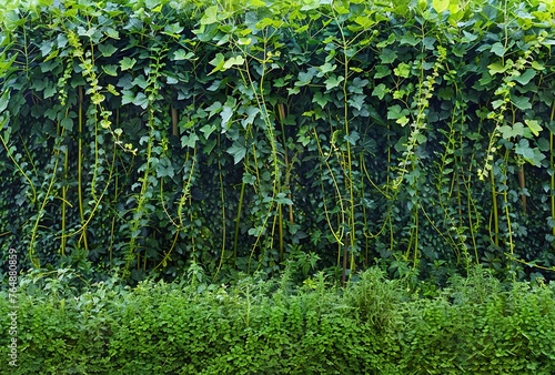 Lush Greenery: A vibrant display of young, healthy plants growing in a fertile garden, symbolizing growth and vitality.