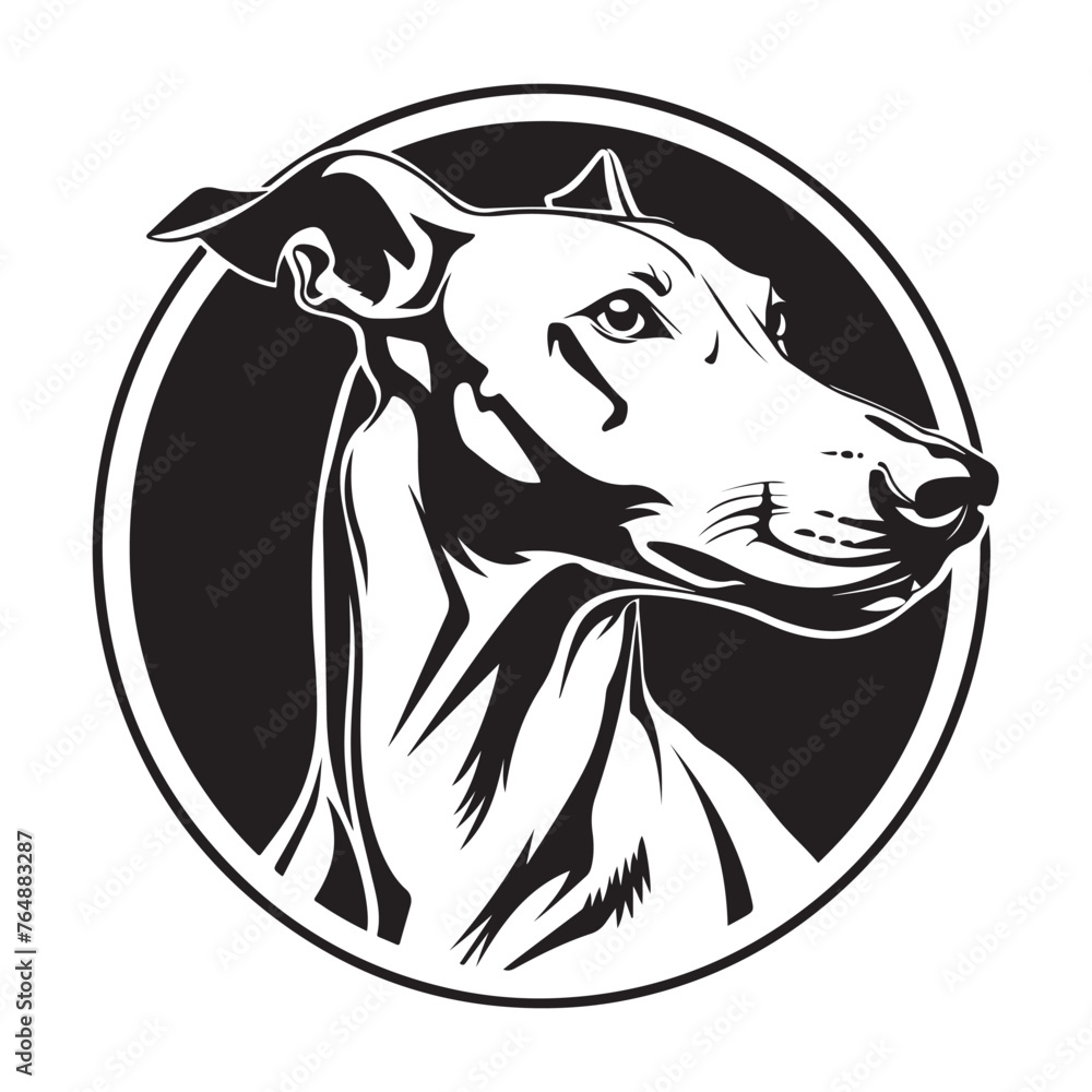 Greyhound Logo Vector Art, Icons, and Graphics 
