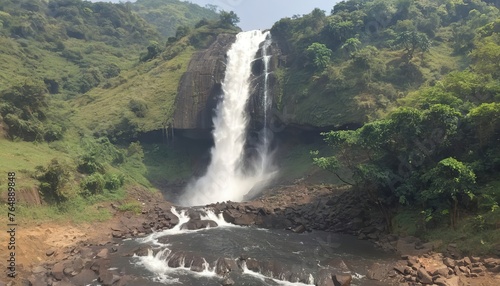 Beautiful waterfall at Koynanagar  maharashtra state