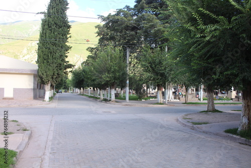 small town in the mountainous valleys of northwestern Argentina