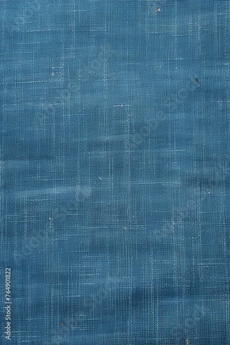 Blue raw burlap cloth for photo background, in the style of realistic textures