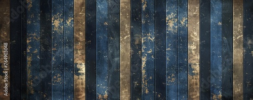 Blue strips and dark brown stripes wallpaper design photo