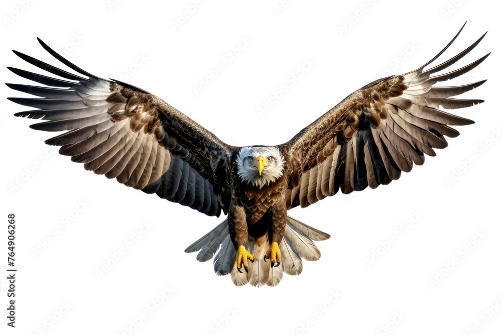 Fototapeta premium Majestic Hunter Soaring Across the Sky.