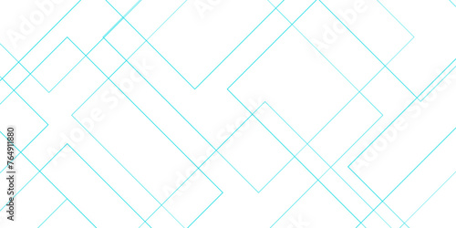 Abstract Blue Geometric squares with modern technology design. Futuristic digital landscape with lines. Concept for dynamic websites, striking posters, and business booklets.