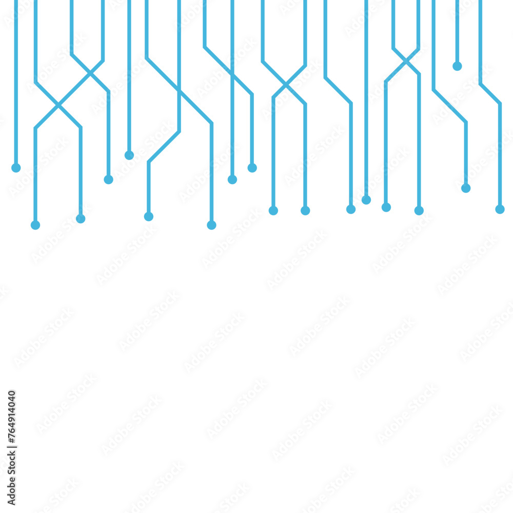 Futuristic Hud Header Line Futuristic Hud Header Line