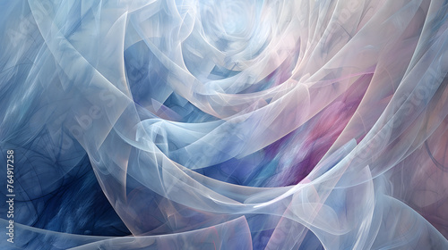 Abstract Luminous Veils Overlay Mysterious Hidden Background Artistic Design