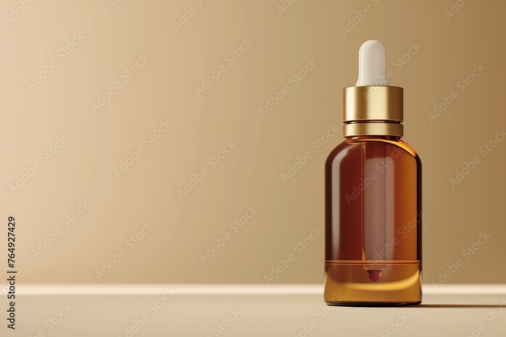 Fototapeta premium essential oil serum for cosmetics products essential oil serum for cosmetics products