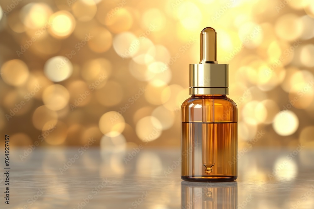 Fototapeta premium essential oil serum for cosmetics products essential oil serum for cosmetics products
